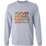 Bible Verse Long Sleeve Ultra Cotton T-Shirt - "Psalm 73:26" Design 3 - Meditate Healing Christian Store