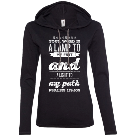 MeditateHealing.com | Bible Verse Ladies' Long Sleeve T-Shirt Hoodie