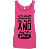 MeditateHealing.com | Bible Verses Ladies Ideal Racerback Tank