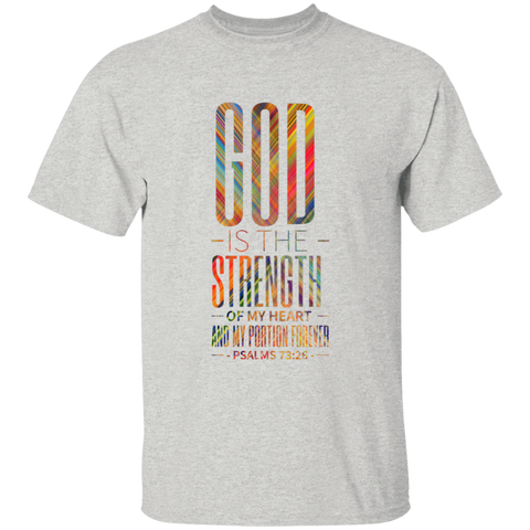 MeditateHealing.com | Bible Verse Men 5.3 oz. T-Shirt