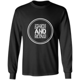 Bible Verse Unisex Long Sleeve T-Shirt - Your Word Is Light To My Path ~Psalm 119:105~ Design 8