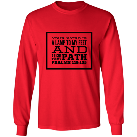 MeditateHealing.com | Bible Verse Long Sleeve Ultra Cotton T-Shirt