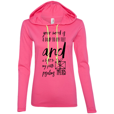 MeditateHealing.com | Bible Verse Ladies' Long Sleeve T-Shirt Hoodie