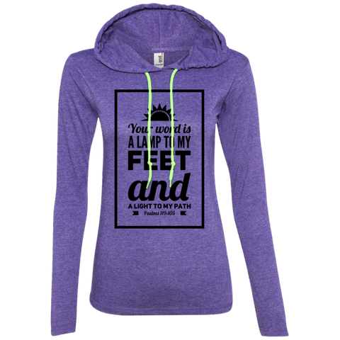 MeditateHealing.com | Bible Verse Ladies' Long Sleeve T-Shirt Hoodie