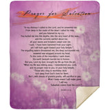 MeditateHealing.com | Bible Verses Premium Sherpa Mink Blanket