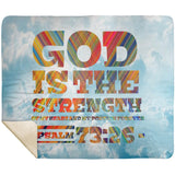 MeditateHealing.com | Bible Verses Premium Sherpa Mink Blanket