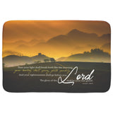 Fast Drying Memory Foam Bath Mat - Your Healing Shall Spring Forth Speedily ~Isaiah 58:8~