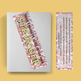 Week 6: Set of 5 Bible Scriptures Bookmarks (Theme: Funky Cactus Series 1)