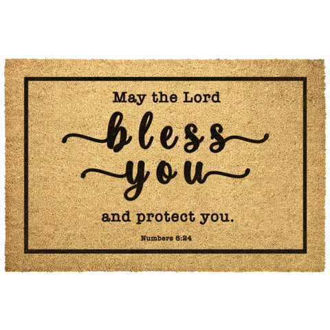 Heavy-Duty Outdoor Mat - May The Lord Bless You ~Numbers 6:24~
