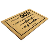 Heavy-Duty Outdoor Mat - O Lord My God, You Healed Me ~Psalm 30:2~