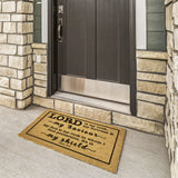 Heavy-Duty Outdoor Mat - The Lord Is My Rock & Fortress ~Psalm 18:2~