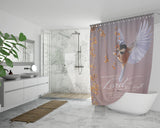 Bible Verses Premium Oxford Fabric Shower Curtain - The Lord Renew My Strength ~Isaiah 40:31~
