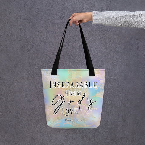 Limited Edition Premium Tote Bag - Inseparable From God's Love (Design: Golden Spring)