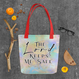 Limited Edition Premium Tote Bag - The Lord Keeps Me Safe (Design: Golden Spring)