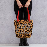 Limited Edition Premium Tote Bag - Encounter Jesus & Be Transformed (Design: Leopard)