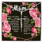 Artisan Crafted Stainless Steel Faith Cross Necklace ~Isiah 66:13~