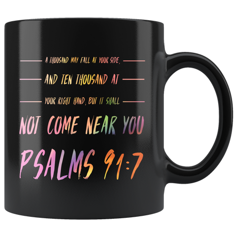 MeditateHealing.com | Dishwasher Safe Black Mugs