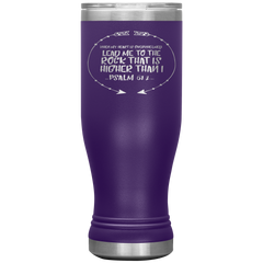 Bible Verses Boho 20oz Stainless Steel Vacuum Insulated Tumbler - Psalm 61:2 Design 8