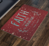 Bible Verses Anti-Slip Protective Doormat ~Matthew 17:20~ Design 9