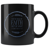 MeditateHealing.com | Dishwasher Safe Black Mugs