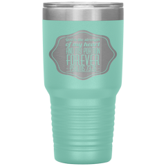 Bible Verses 30oz Stainless Steel Vacuum Insulated Tumbler - Psalm 73:26 Design 4