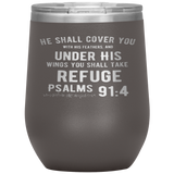 MeditateHealing.com Stainless Steel Vacuum Insulated Wine Tumbler