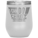 MeditateHealing.com Stainless Steel Vacuum Insulated Wine Tumbler