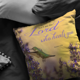 MeditateHealing.com Superior Broadcloth Fabric Throw Pillow Case