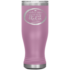 Bible Verses Boho 20oz Stainless Steel Vacuum Insulated Tumbler - Psalm 61:2 Design 15