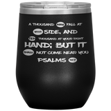 MeditateHealing.com Stainless Steel Vacuum Insulated Wine Tumbler