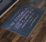 Bible Verses Anti-Slip Protective Doormat ~Joshua 1:9~ Design 5