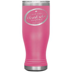 Bible Verses Boho 20oz Stainless Steel Vacuum Insulated Tumbler - Philippians 4:13 Design 16