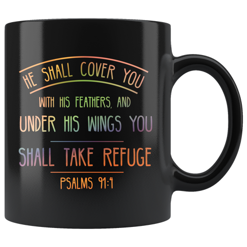 MeditateHealing.com | Dishwasher Safe Black Mugs