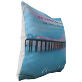MeditateHealing.com Superior Broadcloth Fabric Throw Pillow Case