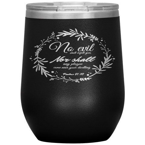 MeditateHealing.com Stainless Steel Vacuum Insulated Wine Tumbler