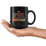 Bible Verses Black Mugs - Psalm 73:26 (Design 8) - Meditate Healing Christian Store