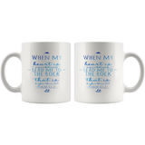 MeditateHealing.com White Mugs