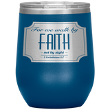 MeditateHealing.com Stainless Steel Vacuum Insulated Wine Tumbler