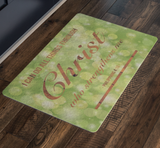 Bible Verses Anti-Slip Protective Doormat ~Philippians 4:13~ Design 2
