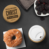Bible Verses Cork Coasters - Philippians 4:13 (Design 3) - Meditate Healing Christian Store